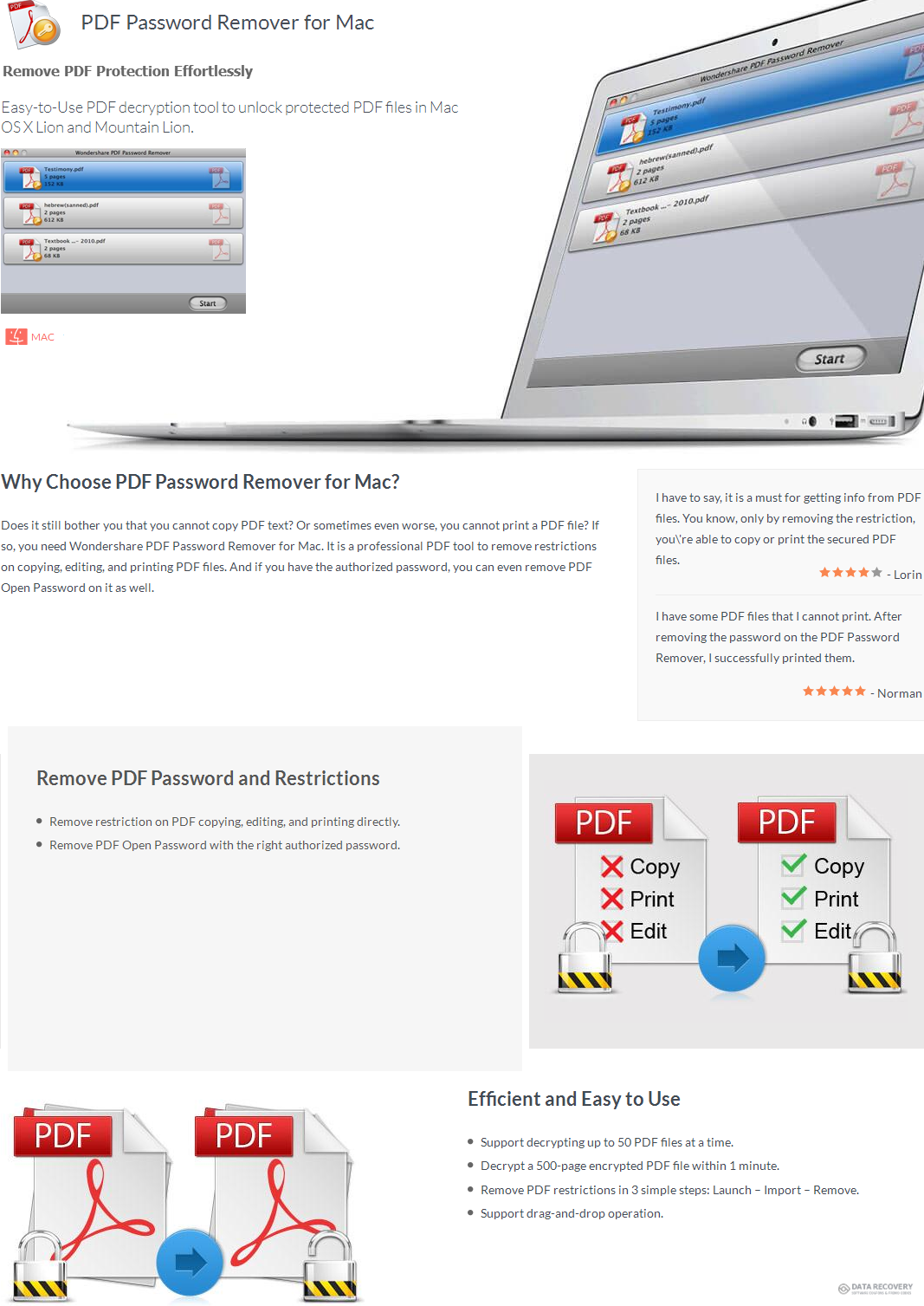 Wondershare Pdf Password Remover For Mac